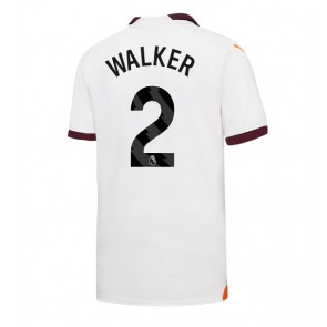 Manchester City Kyle Walker #2 Gostujuci Dres 2023-24 Kratak Rukavima
